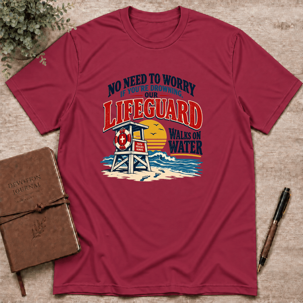 Our lifeguard walks on water T-Shirt