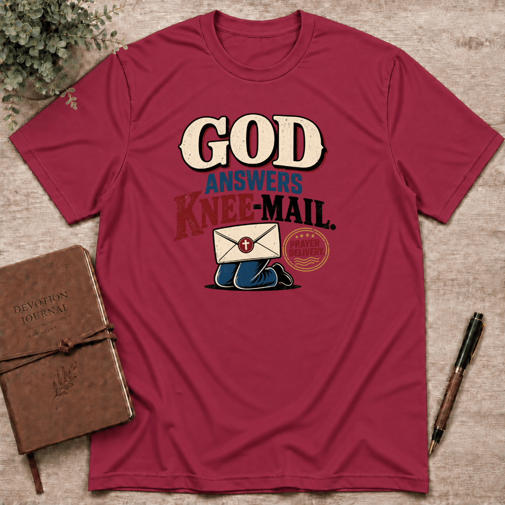 God answers knee-mail T-Shirt