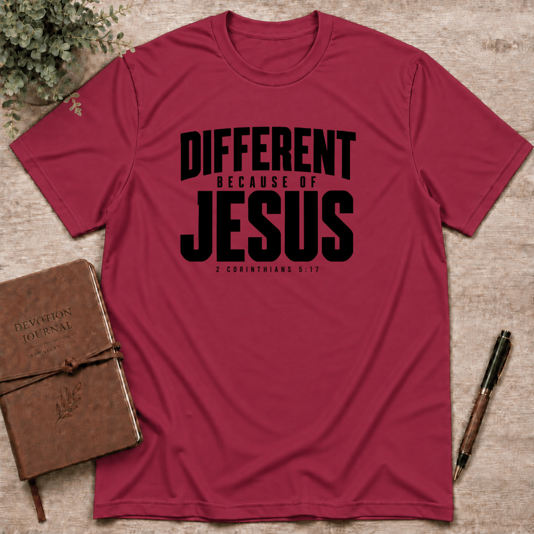 Different because of Jesus T-Shirt
