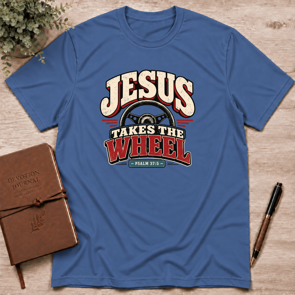 Jesus takes the wheel T-Shirt