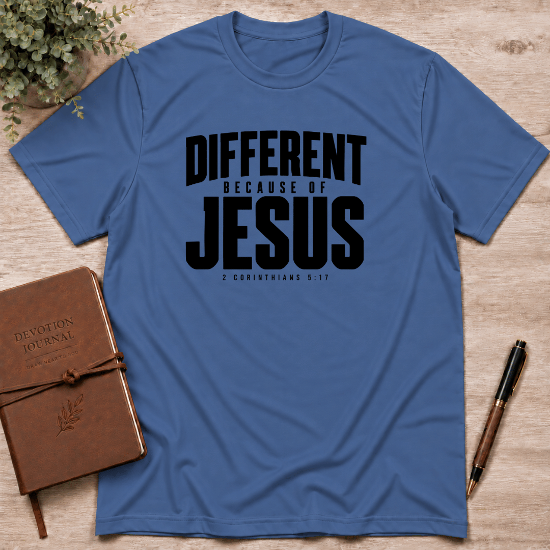 Different because of Jesus T-Shirt