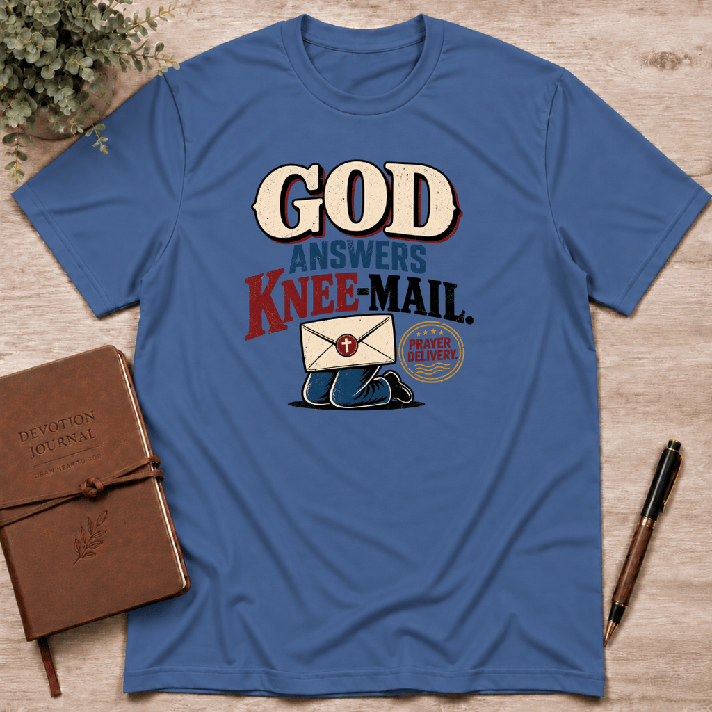 God answers knee-mail T-Shirt