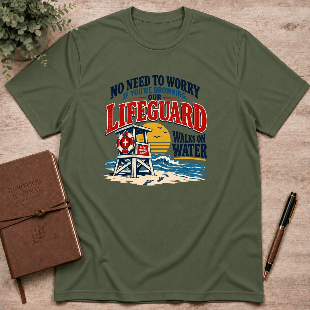 Our lifeguard walks on water T-Shirt