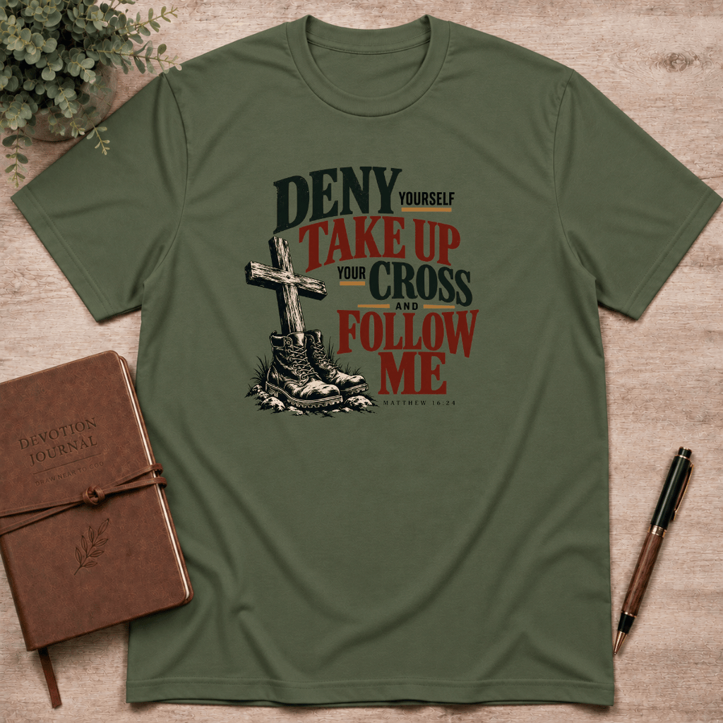 Deny yourself and follow Me T-Shirt
