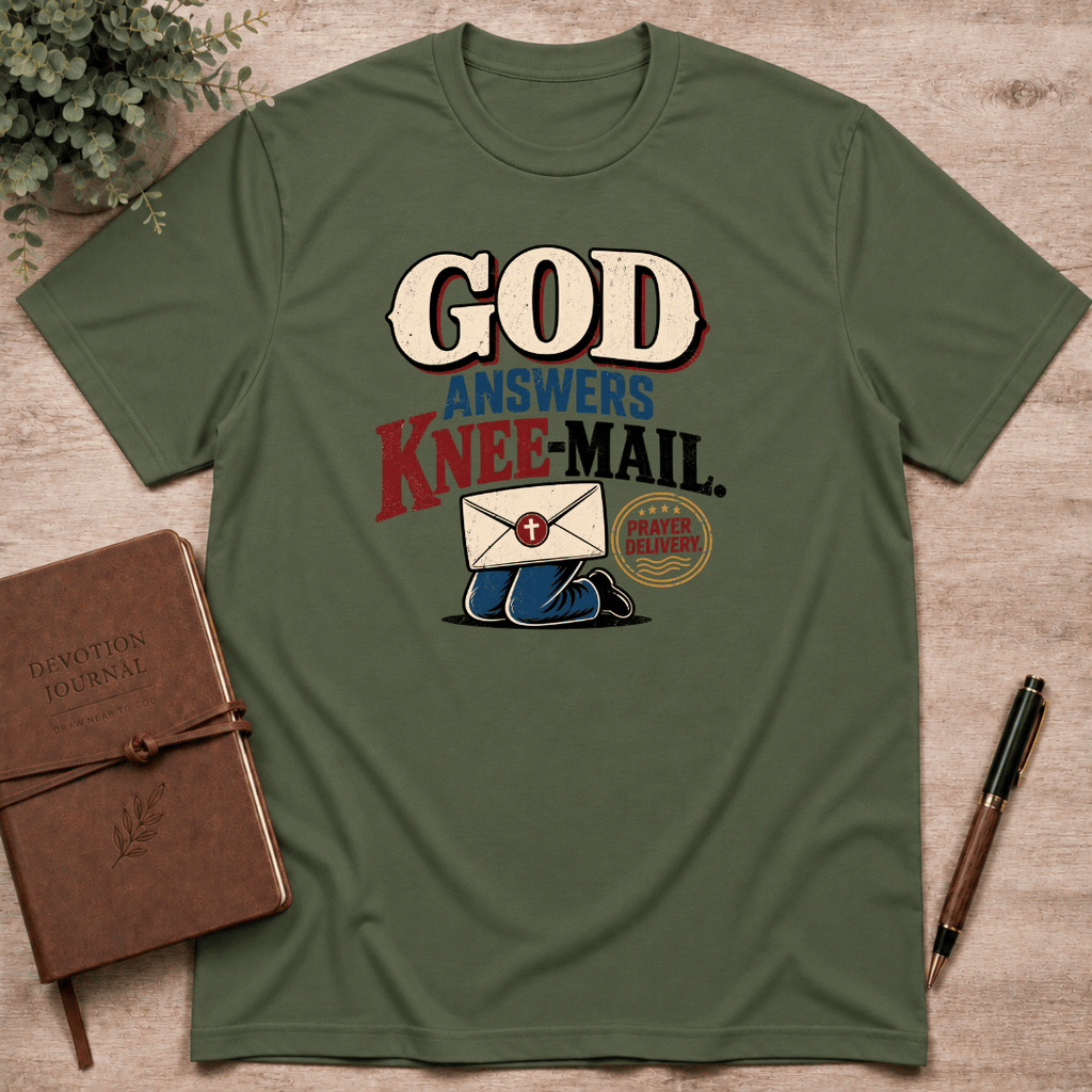 God answers knee-mail T-Shirt