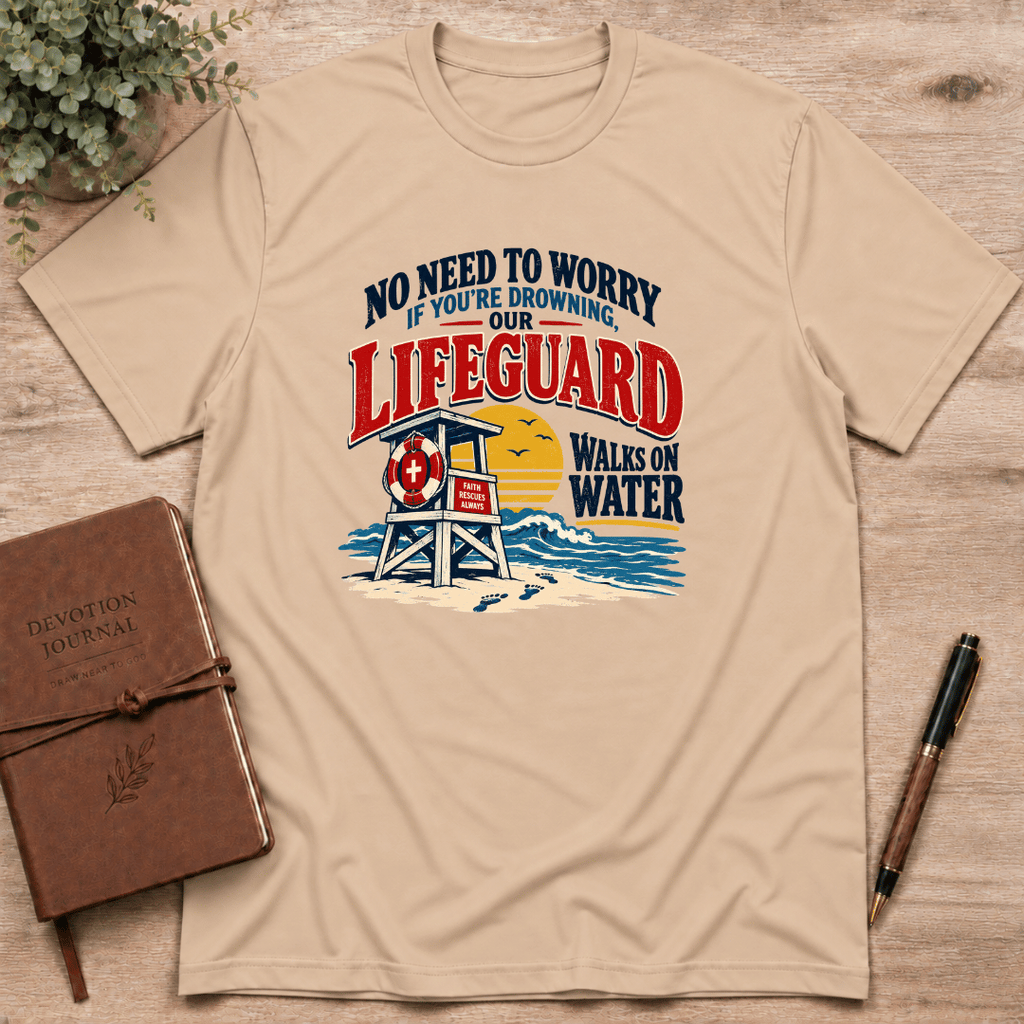 Our lifeguard walks on water T-Shirt