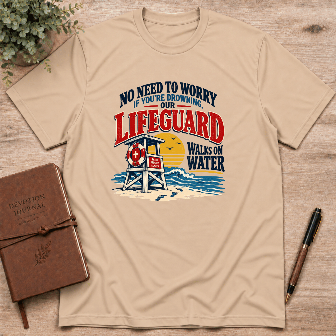 Our lifeguard walks on water T-Shirt