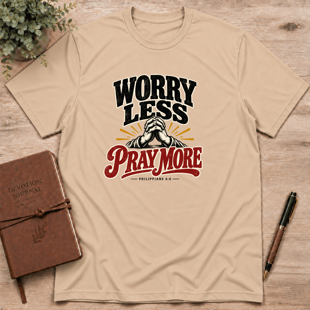 Worry less pray more T-Shirt