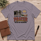 Prayer needs no password T-Shirt