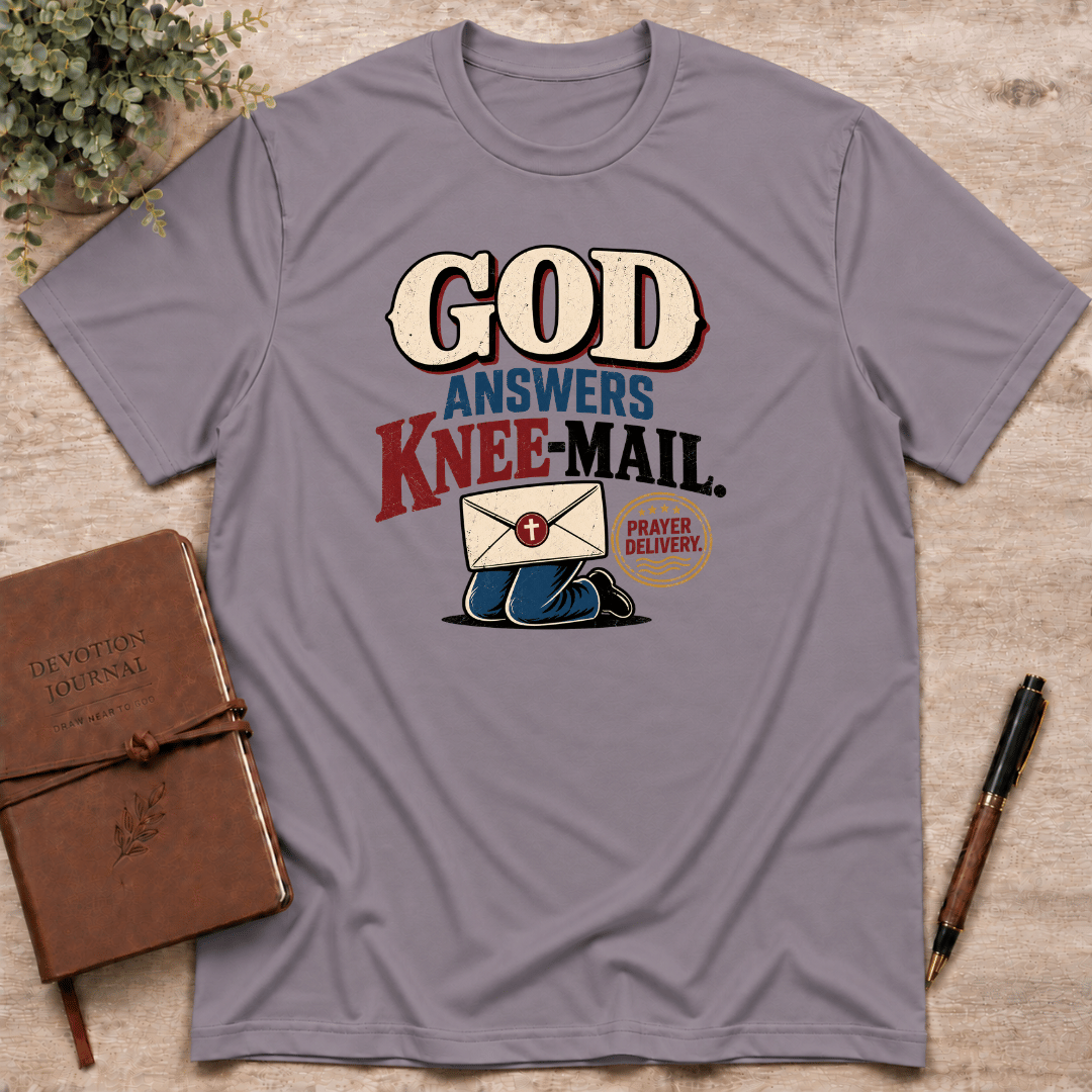 God answers knee-mail T-Shirt