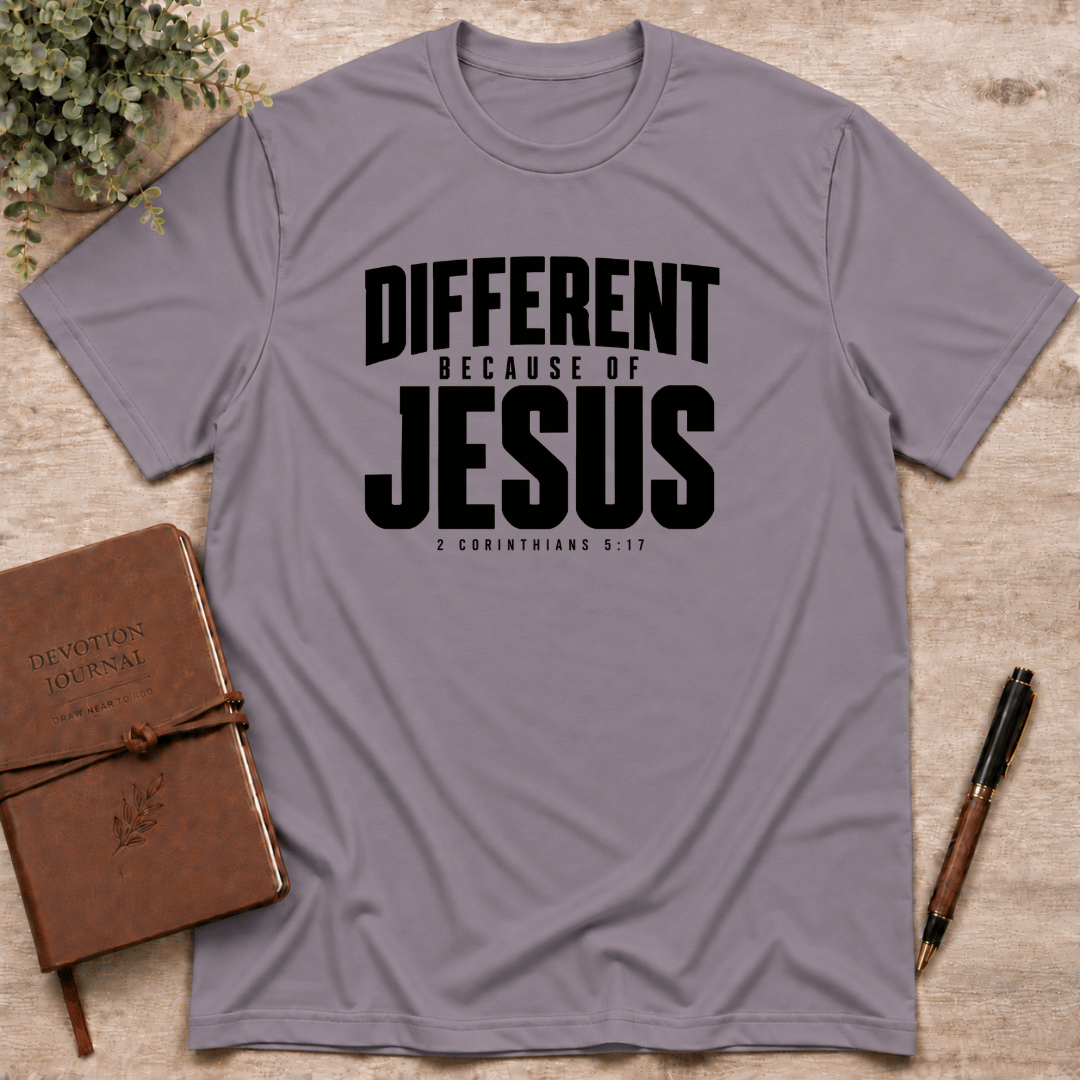Different because of Jesus T-Shirt