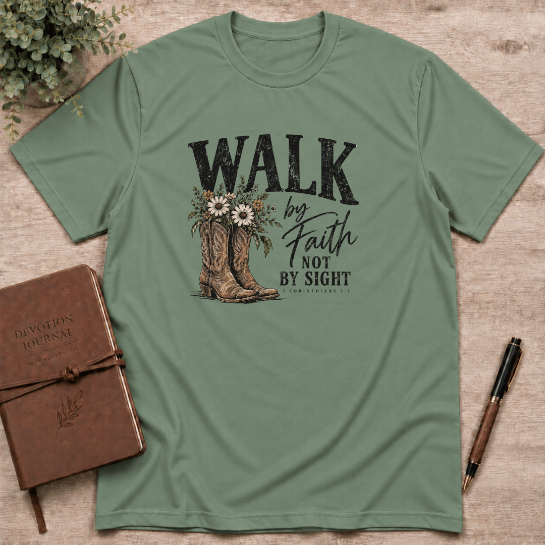 Walk by faith T-Shirt