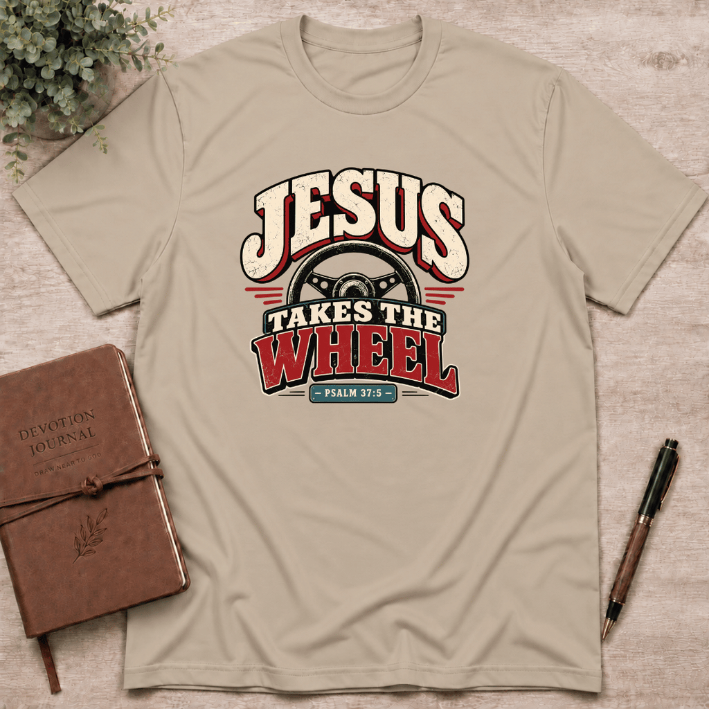 Jesus takes the wheel T-Shirt