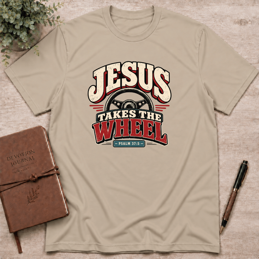 Jesus takes the wheel T-Shirt