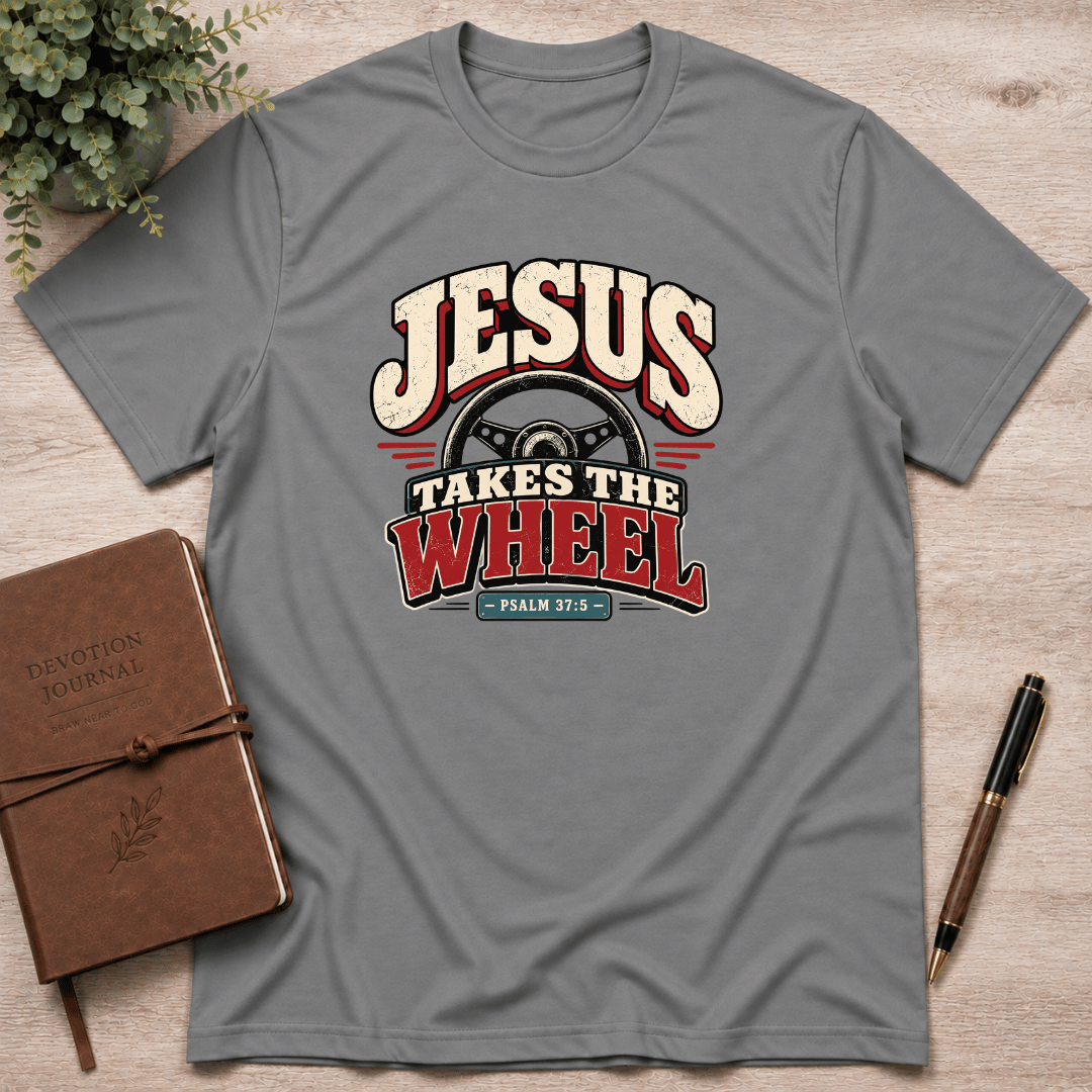 Jesus takes the wheel T-Shirt