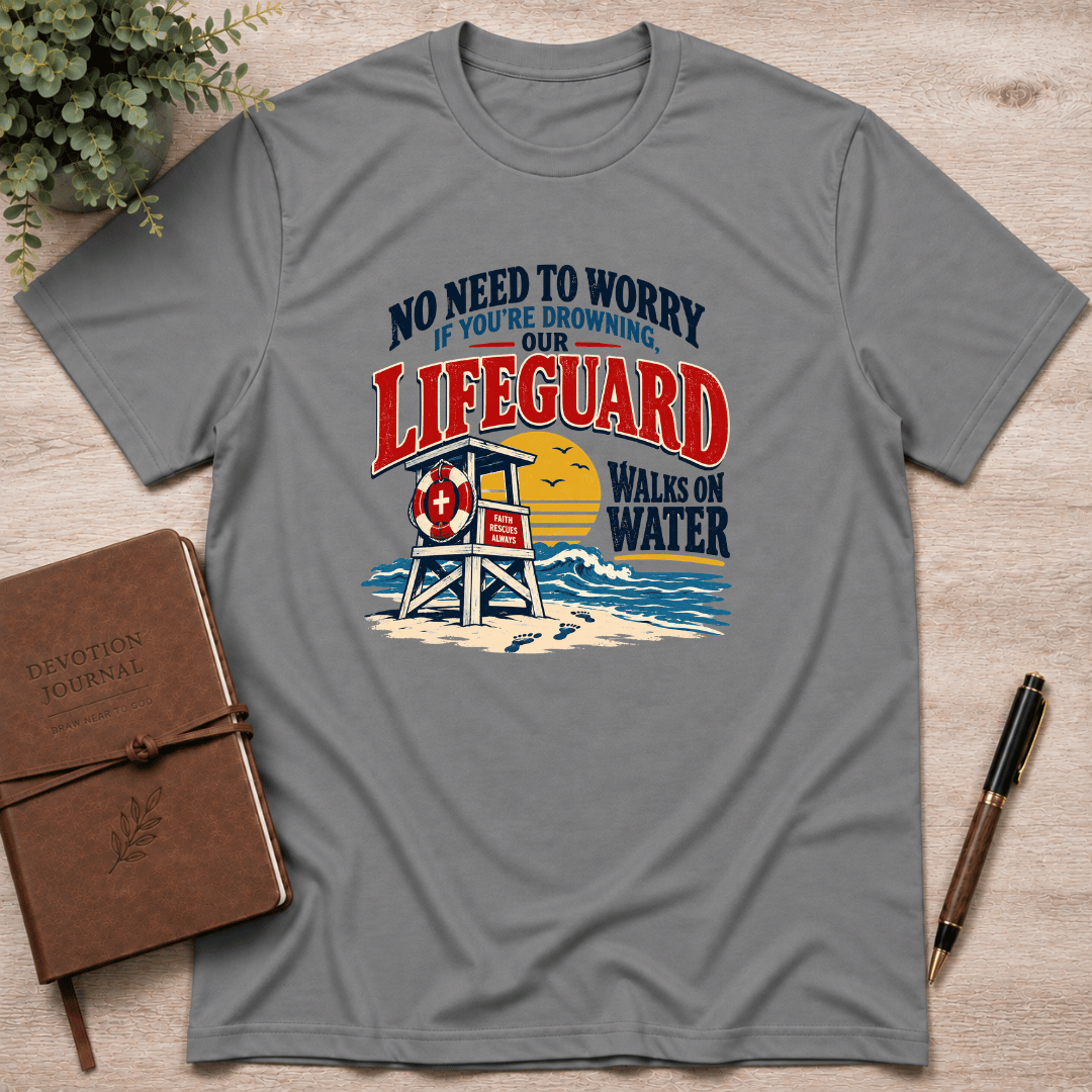 Our lifeguard walks on water T-Shirt
