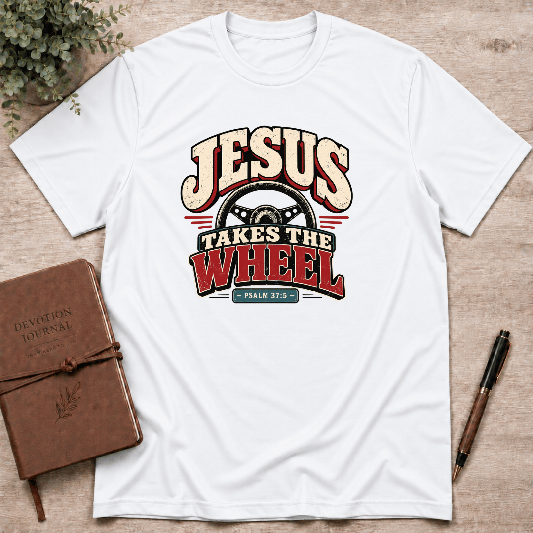 Jesus takes the wheel T-Shirt