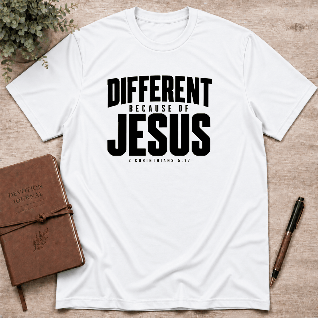 Different because of Jesus T-Shirt