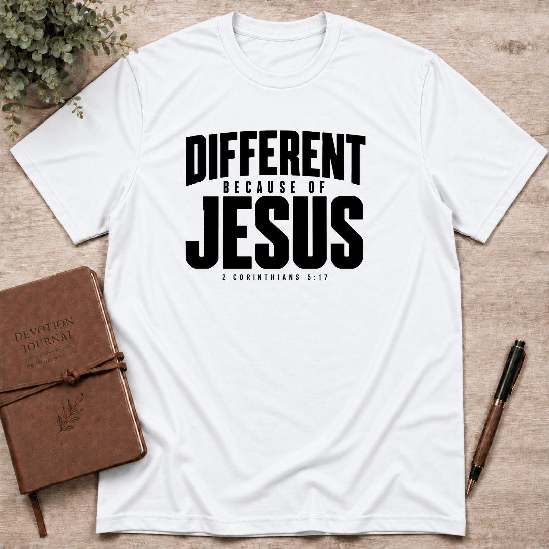 Different because of Jesus T-Shirt